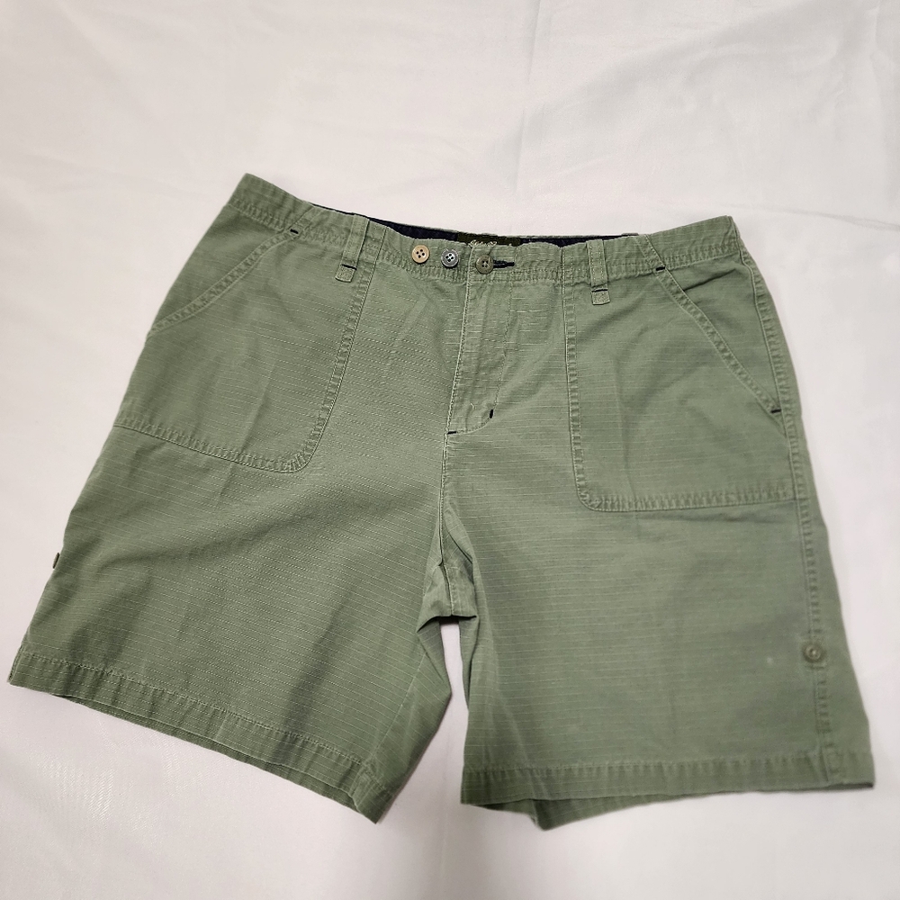 Eddie Bauer Green Outdoors Hiking Shorts